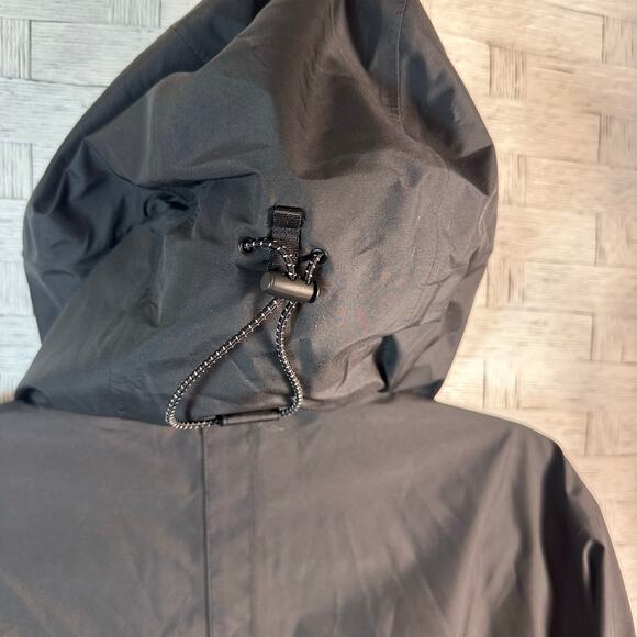 Nike rain jacket zip up zip packets black summer utility sure activewear outdoor - Picture 10 of 16